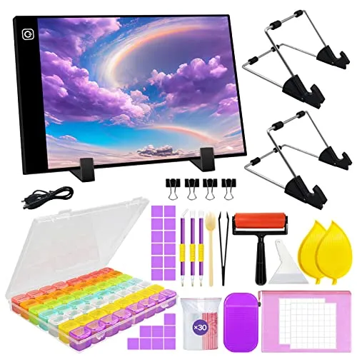 A3 Diamond Painting LED Licht