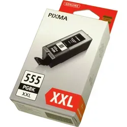 Canon Tinte 8049B001 PGI-555PGBKXXL schwarz - Druckerpatrone für Canon mit hoher Kapazität (37 ml) für gestochen scharfe Ausdrucke, kompatibel mit mehreren Canon Pixma Modellen.