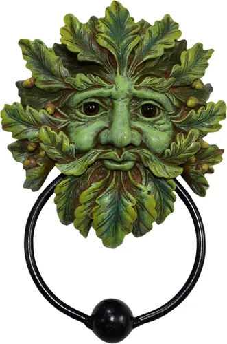 Tree Spirit Green Man Türklopfer von Rarewaves