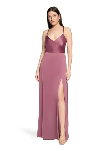 Vera Mont Damen Abendkleid mit V-Ausschnitt 36, Sweet Bloom - Elegantes Abendkleid von Vera Mont mit V-Ausschnitt und maxilanger Silhouette. Das ärmellose Design sorgt für Bewegungsfreiheit und Leichtigkeit. Ideal für Hochzeiten und festliche Anlässe.