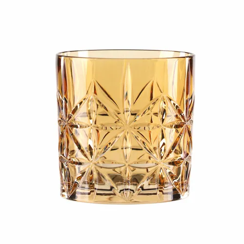 Nachtmann Highland Becher Tumbler Whiskyglas Whisky Glas Amber 345 ml