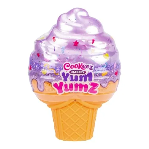Cookeez Makery Yum Yumz S2 Twin - Blind Pack 30651 - Kaufladen Zubehör mit 2 super-süßen Überraschungsplüschies in einem Eisbecher, die du selbst kreieren kannst! Ideal für kreative Spielstunden und Sammelspaß mit über 30 verschiedenen niedlichen Yum Yumz!