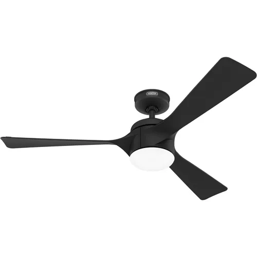 Hunter Deckenventilator Rosedale, dimmbar - Eleganter Ventilator mit 132 cm Durchmesser, dimmbarer 17 W LED-Beleuchtung und Fernbedienung für individuellen Komfort in jedem Raum.