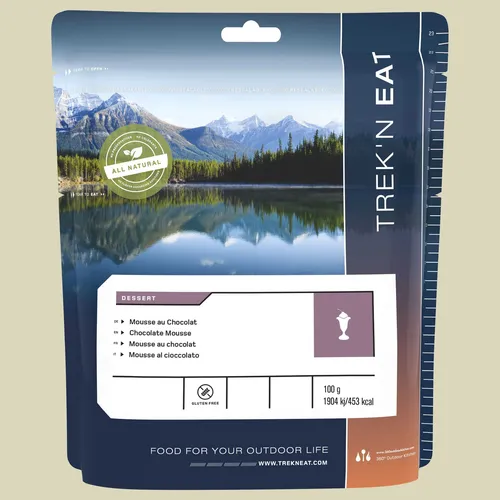 Trek'n Eat Mousse au Chocolat 100g Inhalt 100 g Outdoor-Nahrung