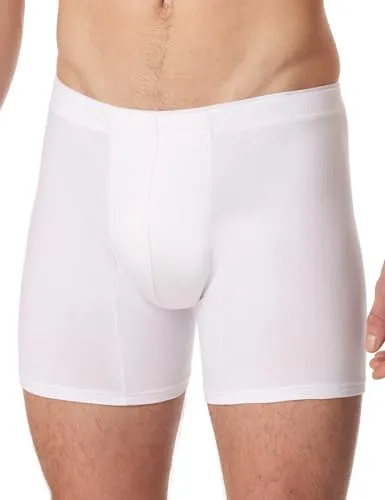 Schiesser Herren Shorts - Premium Cotton Boxershorts, Weiss - Herren-Boxershorts aus hochwertiger Premium Baumwolle für höchsten Tragekomfort und optimale Passform.