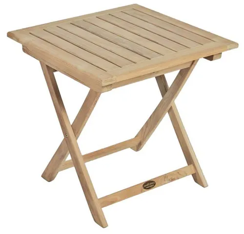 Beistelltisch SOLO, quadratisch aus Teak - Gartenmöbel Beistelltisch SOLO, quadratisch, aus hochwertigem Teakholz, wetterfest und ideal für gemütliche Stunden im Freien.