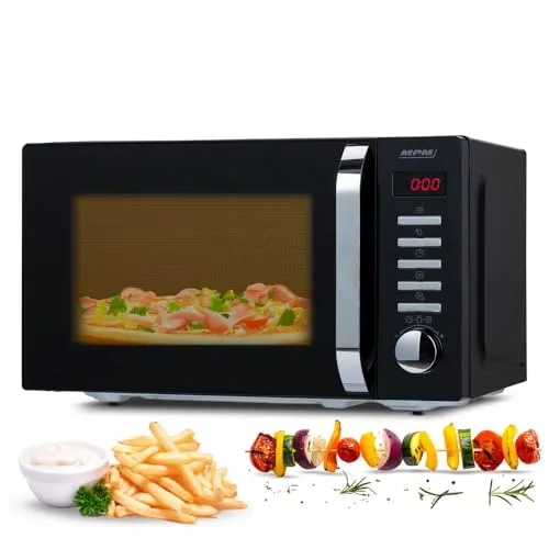 MPM Mikrowelle MPM-20-KMT-05 20 L - Mikrowellenofen für schnelles Kochen - Erwärmen und Auftauen - Digitales Steuerungssystem 700 W
