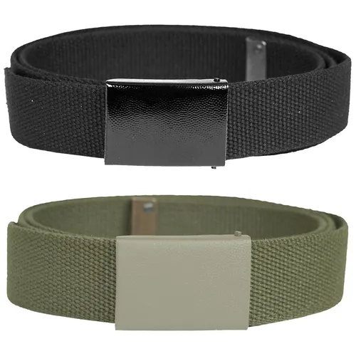 BW Hosengürtel mit Kastenschloss 3 cm Bundeswehr Gürtel Textilgürtel Koppel