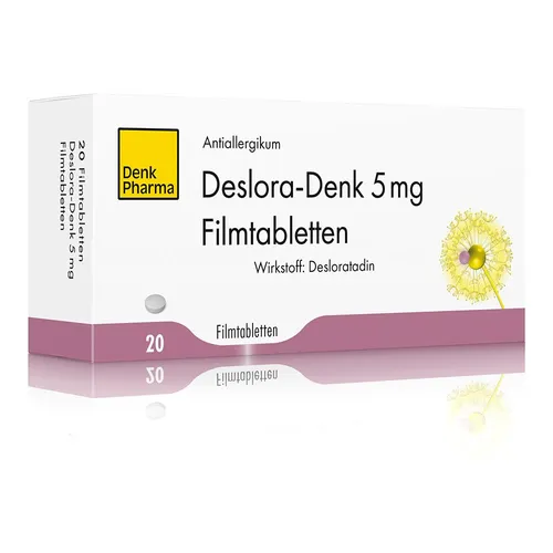 Deslora-denk 5 mg Filmtabletten 20 St