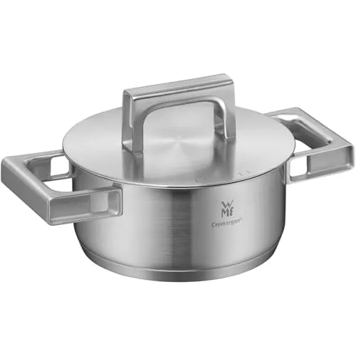 WMF Ultimate Cool Kochtopf klein 16 cm - Bratentopf Induktion 1,4l, wärmereduzierende Griffe und optimale Wärmeverteilung für alle Herdarten