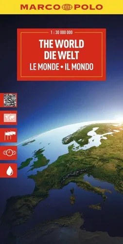 MARCO POLO Reisekarte Die Welt 1:30 Mio. Marco Polo