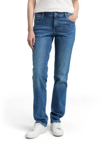 TOM TAILOR Damen Jeans 1047849 - Clean Mid Stone Blue Denim - Stylische Jeanshose für Damen mit optimaler Passform und hoher Tragekomfort, perfekt für jeden Anlass.