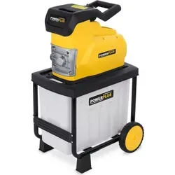 Powerplus Pflanzen Schneidemaschine - Häcksler für effizientes Zerkleinern von Pflanzenabfällen, ideal für Gartenliebhaber und umweltbewusste Hausbesitzer.