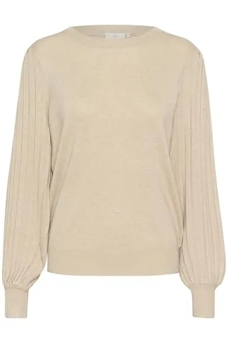 Kaffe Pullover Beige in beige von Kaffe