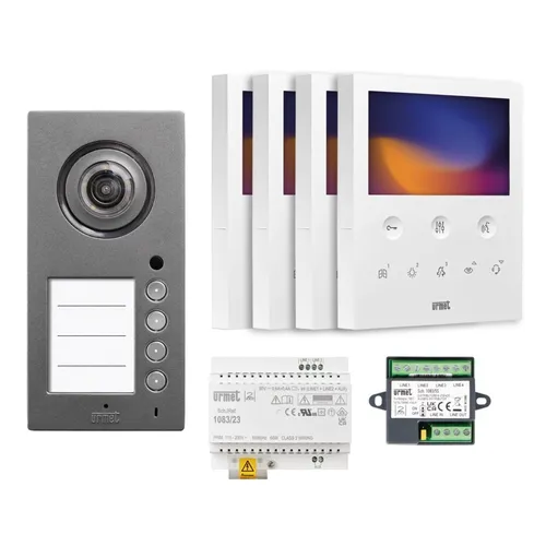 Grothe Video-Sprechanlagen-Set SET 1784/798 von Grothe Video-Sprechanlagen-Set Türsprech-Set