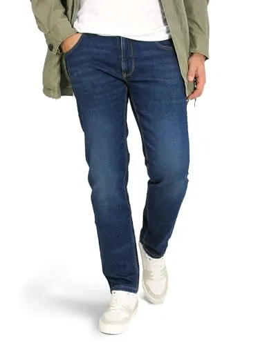 PIONEER AUTHENTIC JEANS Herren Jeans Rando | Regular Fit | Stretch Denim P0 16801.6340-6824 | Dark Navy Authentic Used