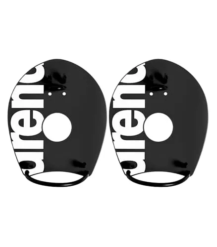 ARENA Unisex-Adult Elite Paddle 2 Handpaddel für Schwimmer in schwarz von Arena