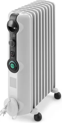 De Longhi TRRS0920 - 2500W Elektroheizkörper, 3 Heizstufen und Frostschutzfunktion für optimale Wärme in großen Räumen