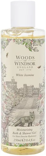 Woods of Windsor Feuchtigkeits Bade und Duschgel 250ml Weiß Jasmin