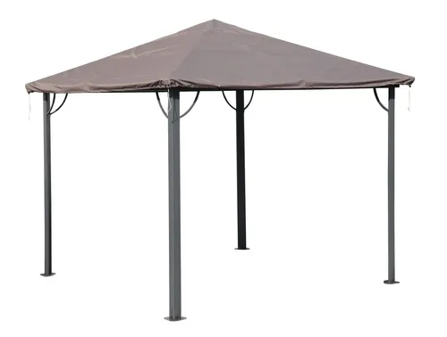 Quick Star Pavillon Schutzhaube 3x3m Hardtop - Wasserdichte Abdeckung für 3x3m Pavillons, ideal als Winterschutz. Mit Kordelzug für windfeste Befestigung und robustem Polyester-Material.