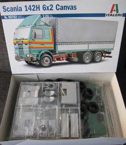 Italeri 90762 Scania 142H 6x2 Canvas 1:24 Bausatz von Italeri