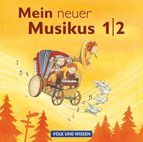 Mein neuer Musikus - Aktuelle Ausgabe - CDs 1-4 für 1./2. Schuljahr - Hörbücher für Grundschüler, fördert musikalische Früherziehung und macht Lernen spielerisch.