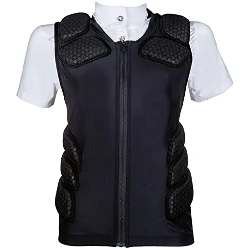 HKM Shelter Sicherheitsweste 9100 Schwarz XL=185-195 cm Körpergröße