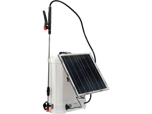 Yato Drucksprüher 16L mit Batterie und Solarpanel