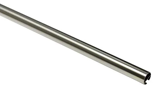 Gardinenstange mit Innenlauf I Ø 20 mm edelstahl-optik 160