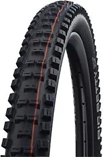 Schwalbe Big Betty Addix Soft 29x2.40 Fahrradreifen, Schwarz - Fahrradreifen mit exzellentem Grip und Fahrkomfort, ideal für Trail- und Enduro-Fahrer. Robuste Konstruktion für maximale Leistung.