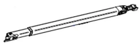 Stützfuß 138cm für Markisenlänge 3-3,25m