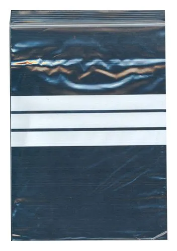 Druckverschlussbeutel 200 X 300 mit Stempelfeld 100