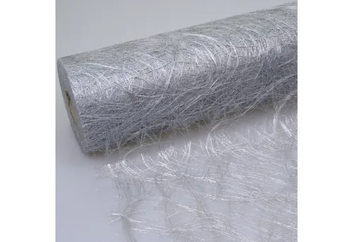 Deko AS Tischläufer Sizoweb Tischläufer - silber - 20 cm - 5 Meter auf der Rolle - 64 003 (1-tlg, 1 Rolle Tischläufer), Strapazierfähig