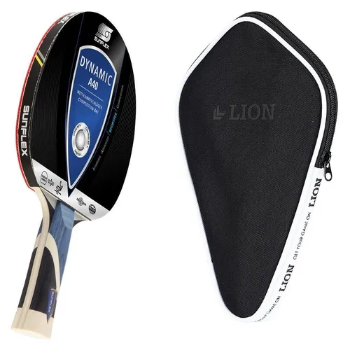Sunflex® Tischtennisschläger Dynamic A40 mit Hülle von SUNFLEX