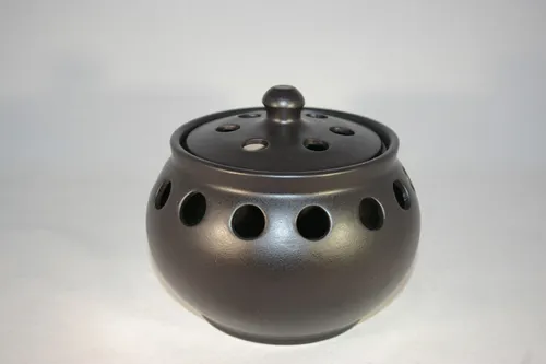 Ofen Verdampfer Luftbefeuchter Dose schwarz matt