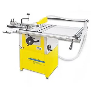 BAMATO Tischkreissäge BTS-250PRO 400V - Tischkreissäge mit 254mm Sägeblatt, 2200 W Leistung und Gehrungs- sowie Parallelanschlag. Ideal für präzise Schnitte und komfortable Nutzung in Werkstätten.