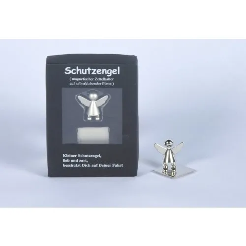 Zettelmagnet Metall Schutzengel