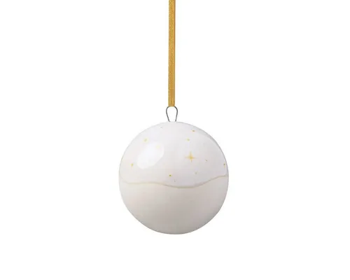 like. by Villeroy & Boch Christbaumschmuck Winter Glow Weihnachtsdekoration, Jahreskugel, Weihnachtsbaumkugel, Christbaumkugel 5 cm