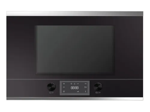 Küppersbusch MR 6330.0 S3 K-Series Einbau-Mikrowelle Schwarz/Silver Chrome