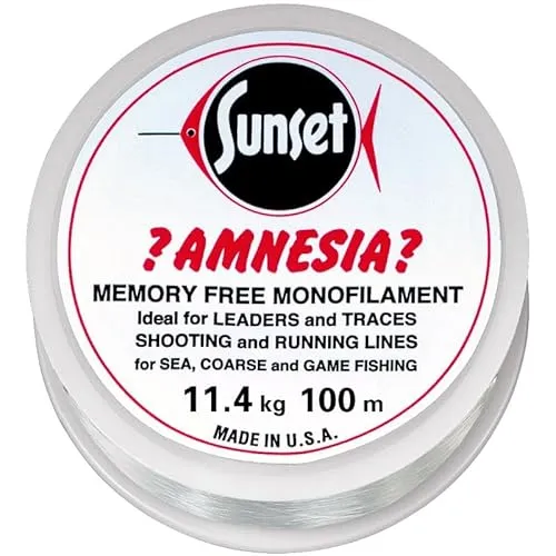 JENZI Amnesia Leader Vorfach, Klar,25lbs 100m