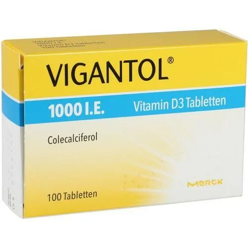 Vigantol 1.000 I.e. Vitamin D3 Tabletten