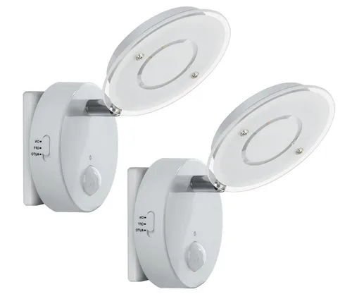 TRANGO LED Nachtlicht, 2er Pack mit Bewegungssensor von Trango
