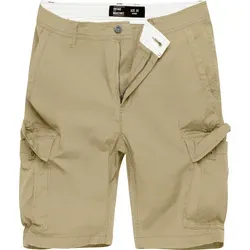 Vintage Industries V-Core Ryker Shorts in Beige, Größe 38 für Männer
