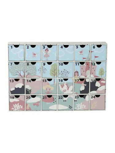 vertbaudet Adventskalender Kinder Adventskalender mit Spielzeug aus Holz FSC®