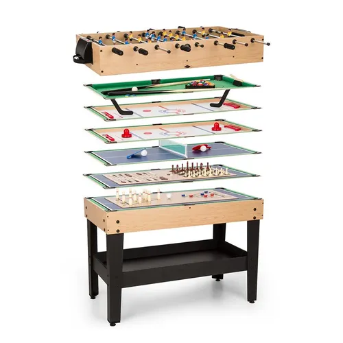 ONECONCEPT Spieltisch Game-Star – 37-in-1 Multispieltisch