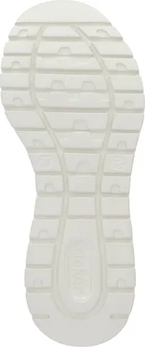 Sportliche RIEKER Damen Sneaker in Beige, Gr. 38 - Sneaker aus veganem Textil und Lederimitat, mit gepolsterter Innensohle für hohen Tragekomfort. Ideal für Freizeit und Alltag.