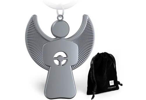 FABACH Schlüsselanhänger Schutzengel Pikto mit Lenkrad - Geschenk Glücksbringer Führerschein