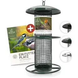 Wildtier Futterspender für Erdnüsse 26 cm – Grün