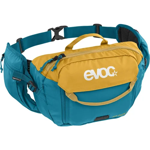 Evoc Hip Pack 3l Hüfttasche - Türkis - Gürteltasche mit 3 Litern Volumen, ideal für Outdoor-Aktivitäten und bietet praktischen Stauraum für deine Essentials.
