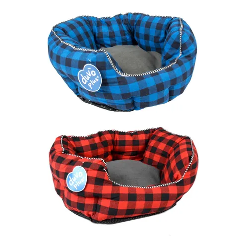 Duvo+ Hundebett Ranch oval 41x38x20 cm - Bequem und Weich für Ihren Hund - Das DUVO+ Hundebett Ranch oval bietet optimalen Komfort mit weichen Rändern und hochwertigem Material. Ideal für entspannte Ruhezeiten Ihres Hundes.